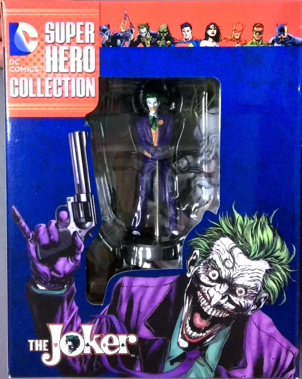 Eaglemoss Joker Eaglemoss DC Super Hero Collection The Joker - Eaglemoss Collections (DC Superhero Collection) action figure collectible [Barcode 641945980585] - Main Image 3