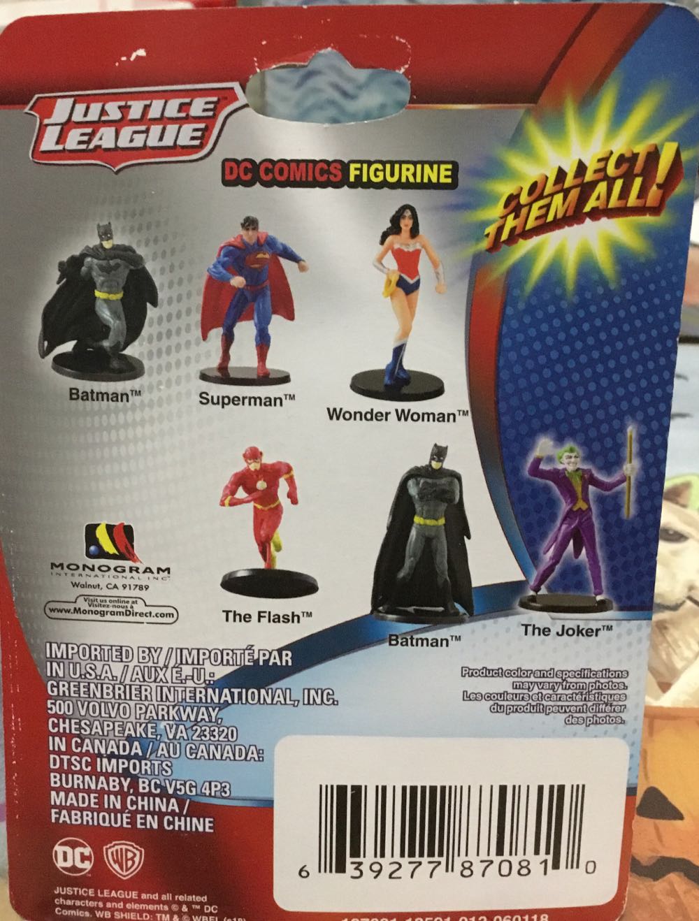 Superman - Monogram Toys (DC Comics) action figure collectible [Barcode 639277870810] - Main Image 2