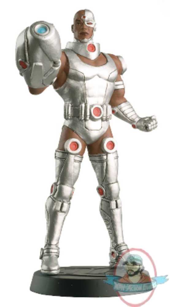 #47: Cyborg  - Eaglemoss Collections (DC Superhero Collection) action figure collectible [Barcode 9771754827502] - Main Image 2