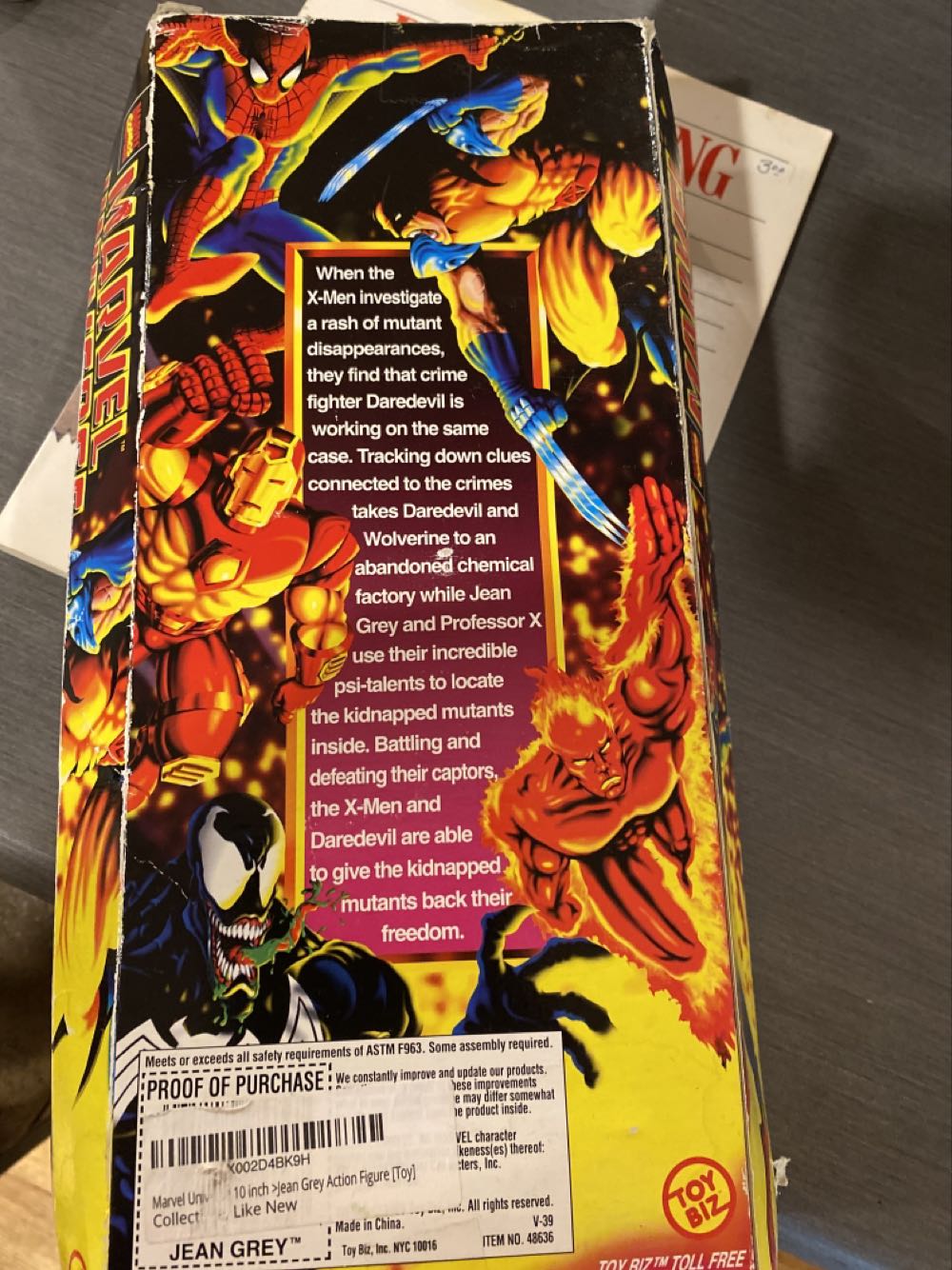 Marvel Universe Jean Grey - Toy Biz action figure collectible - Main Image 2