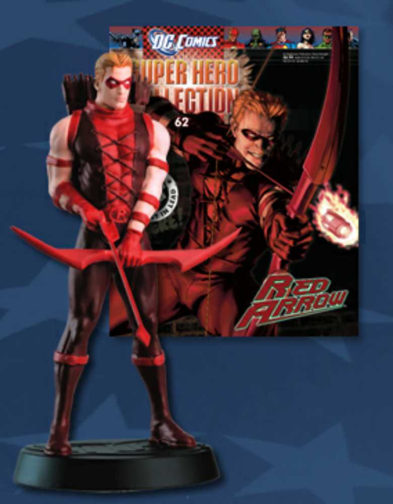 Eaglemoss Dc Comics Super Hero Collection Red Arrow - Eaglemoss Collections (DC Superhero Collection) action figure collectible [Barcode 9771754827502] - Main Image 2