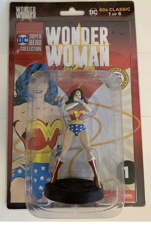 Wonder Woman - DC Wonder Woman Mythologies Classic Wonder Woman figure with Collector Magazine - Eaglemoss Hero Collector (Eaglemoss Wonder Woman Mythologies) action figure collectible [Barcode 641945985153] - Main Image 2