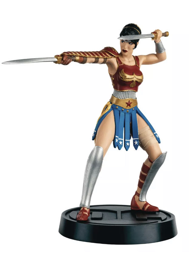 Wonder Woman - Wonder Woman - Eaglemoss DC Wonder Woman Mythologies Divine - Eaglemoss Hero Collector (Eaglemoss Wonder Woman Mythologies) action figure collectible [Barcode 641945985207] - Main Image 2