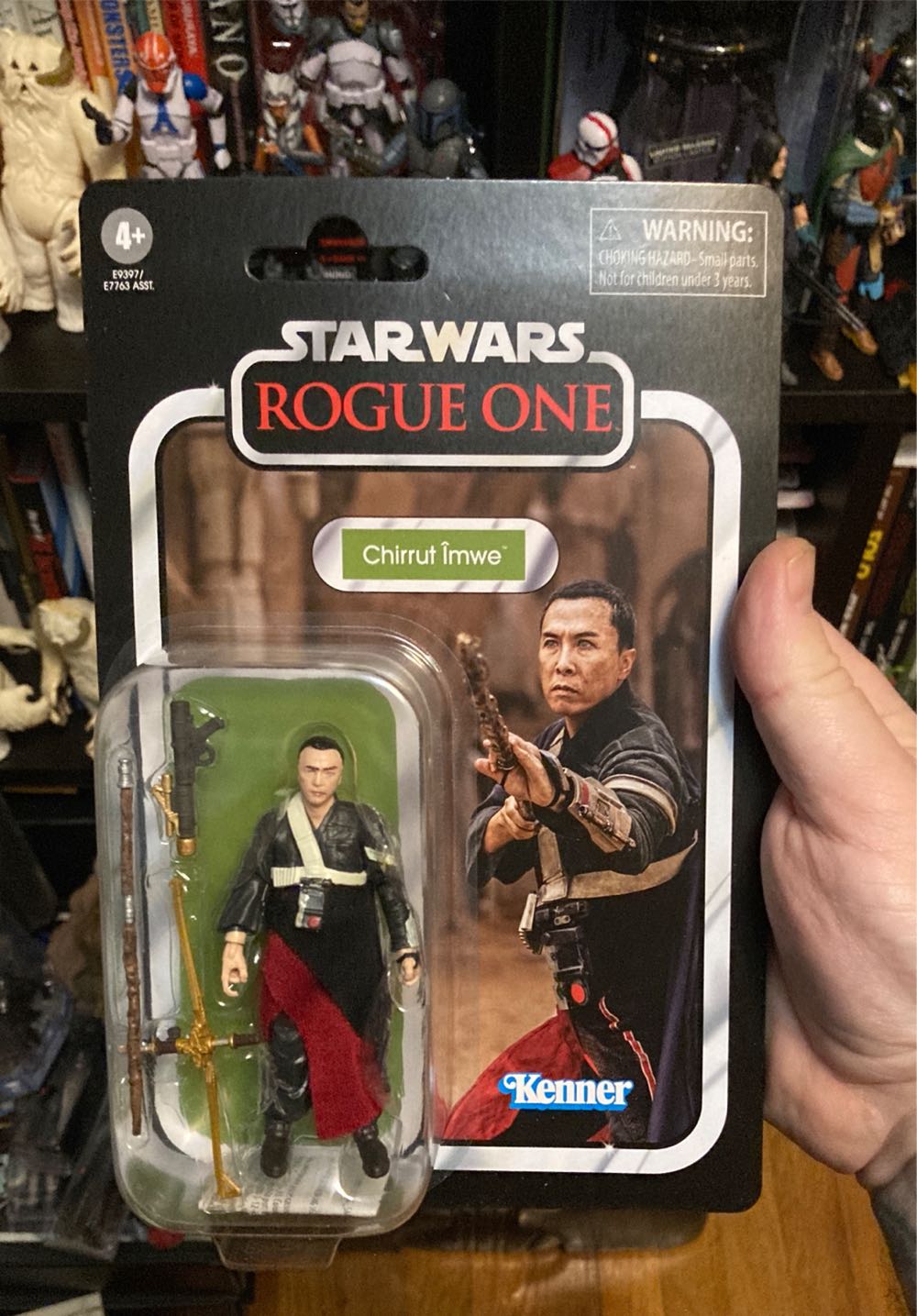 Chirrut Imwe - Hasbro (Star Wars: The Vintage Collection - Rogue One) action figure collectible [Barcode 5010993749539] - Main Image 2