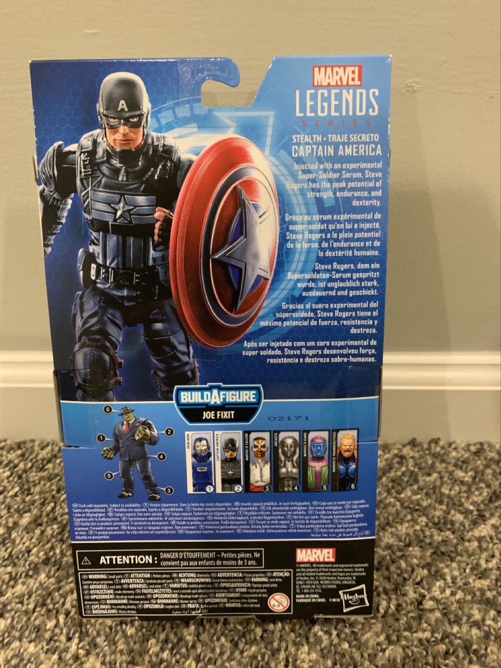 Avengers Captain America - Hasbro (Marvel Gamerverse) action figure collectible [Barcode 5010993734184] - Main Image 2
