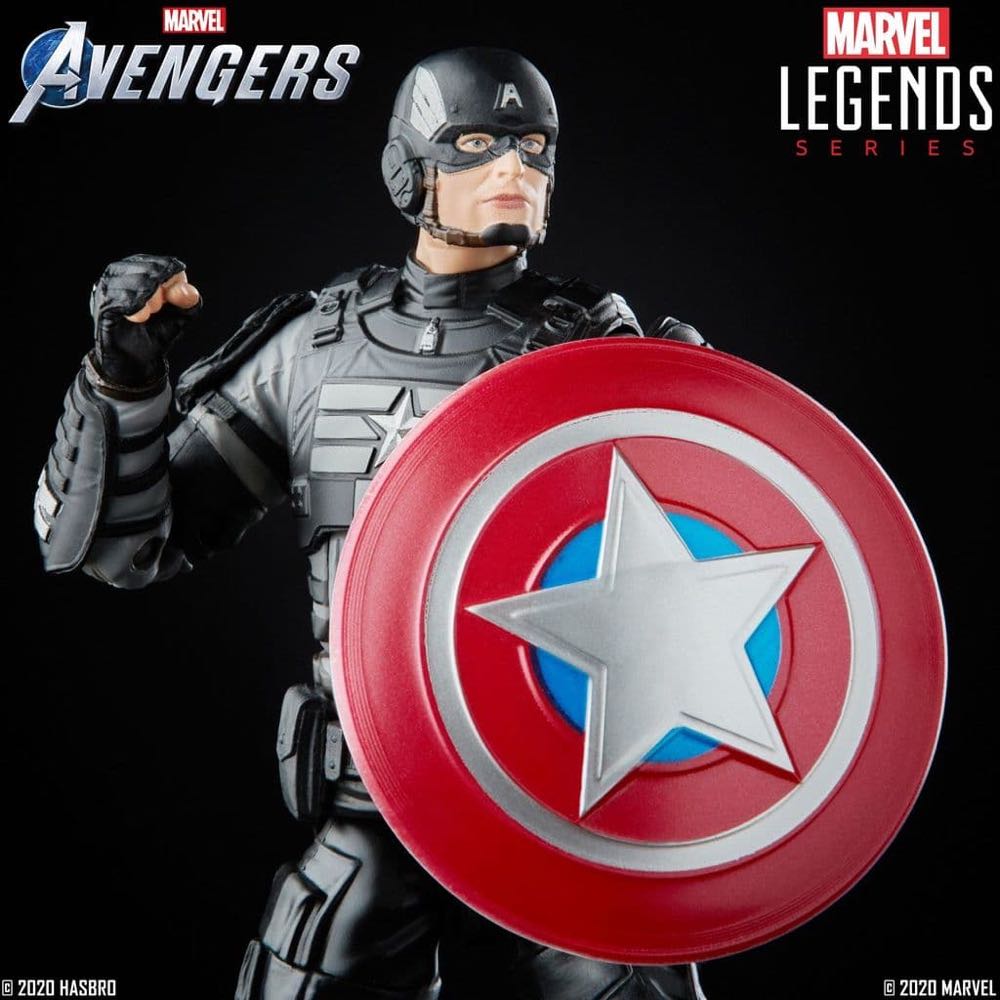 Avengers Captain America - Hasbro (Marvel Gamerverse) action figure collectible [Barcode 5010993734184] - Main Image 3