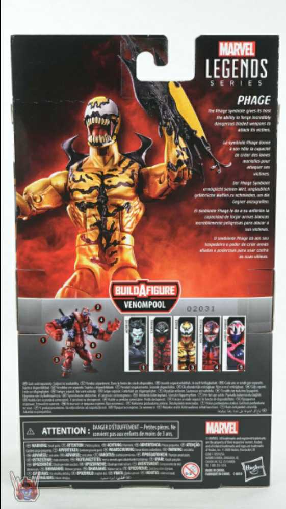 Phage - Hasbro (Marvel Legends Series) action figure collectible [Barcode 5010993736959] - Main Image 4