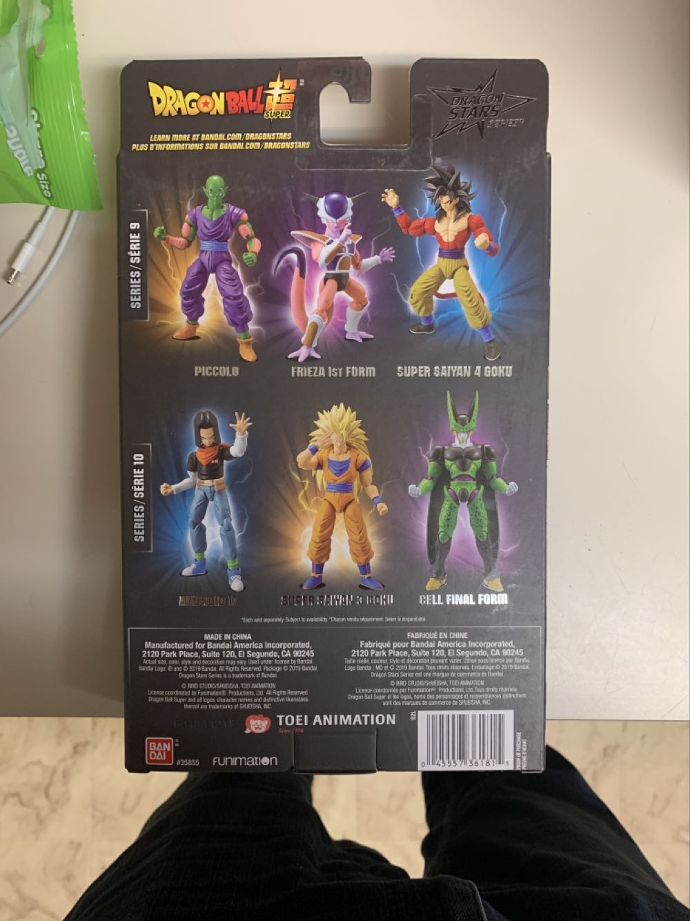 Frieza (1st Form) - Bandai America (DBZ) action figure collectible [Barcode 045557361815] - Main Image 2