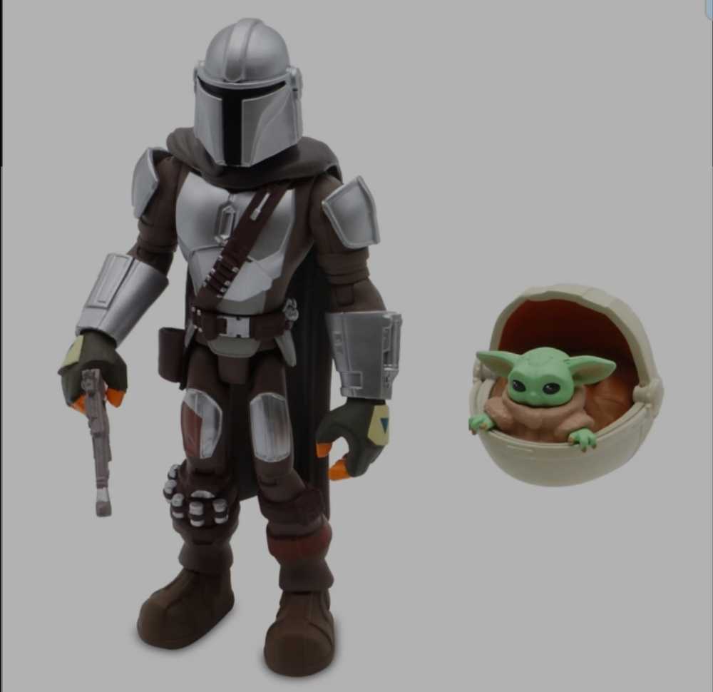 Din Djarin-Beskar - Disney action figure collectible [Barcode 461011322398] - Main Image 3
