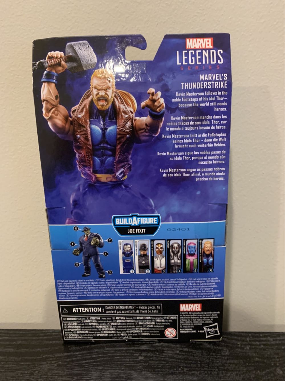 Thunderstrike - Hasbro (Marvel Legends - BAF: Joe Fitix Hulk) action figure collectible [Barcode 5010993734160] - Main Image 2