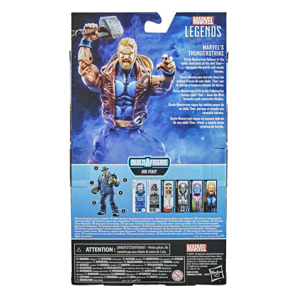 Thunderstrike - Hasbro (Marvel Legends - BAF: Joe Fitix Hulk) action figure collectible [Barcode 5010993734160] - Main Image 4