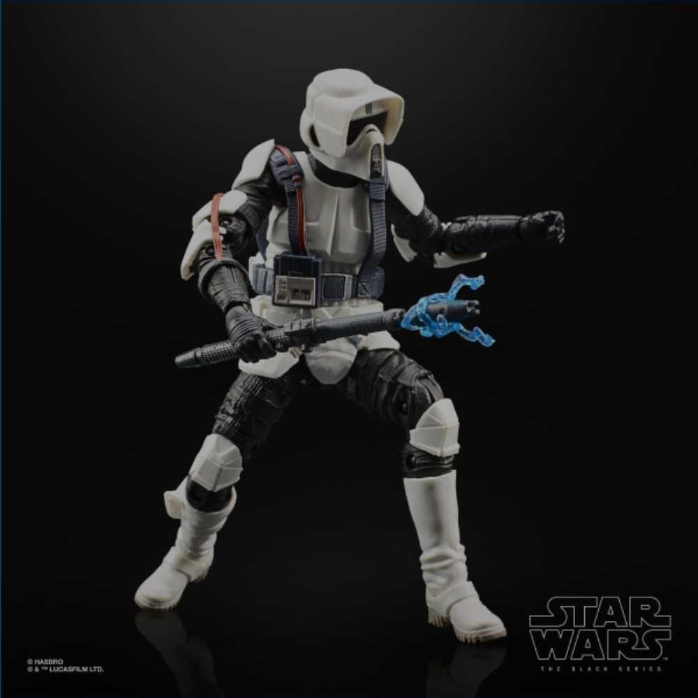 Scout Trooper (Gaming Greats) - Hasbro (Star Wars Black 6”) (Star Wars Black 6 inch) action figure collectible [Barcode 5010993750191] - Main Image 4