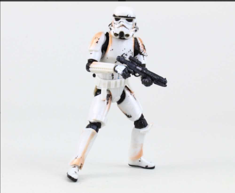 Carded Signed. VC The Mandalorian. Remnant Stormtrooper (Carbonized). Signed Chris Bunn - Hasbro (Star Wars: The Mandalorian) action figure collectible [Barcode 5010993785599] - Main Image 3