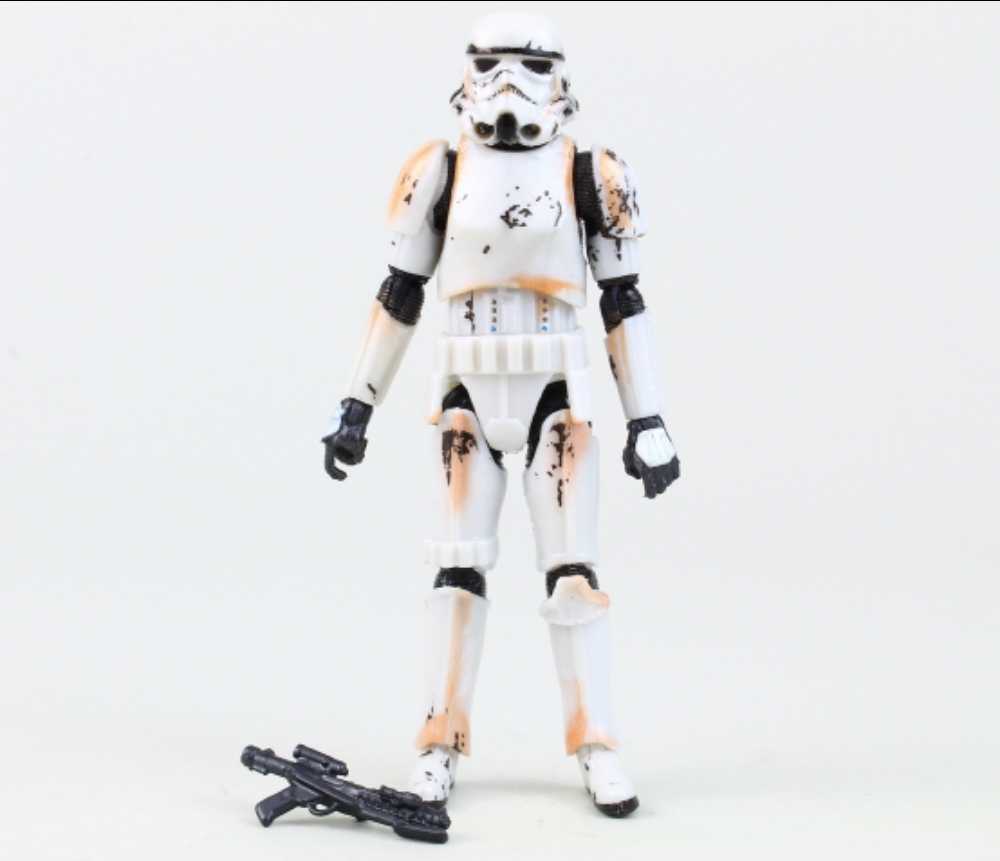 Carded Signed. VC The Mandalorian. Remnant Stormtrooper (Carbonized). Signed Chris Bunn - Hasbro (Star Wars: The Mandalorian) action figure collectible [Barcode 5010993785599] - Main Image 4