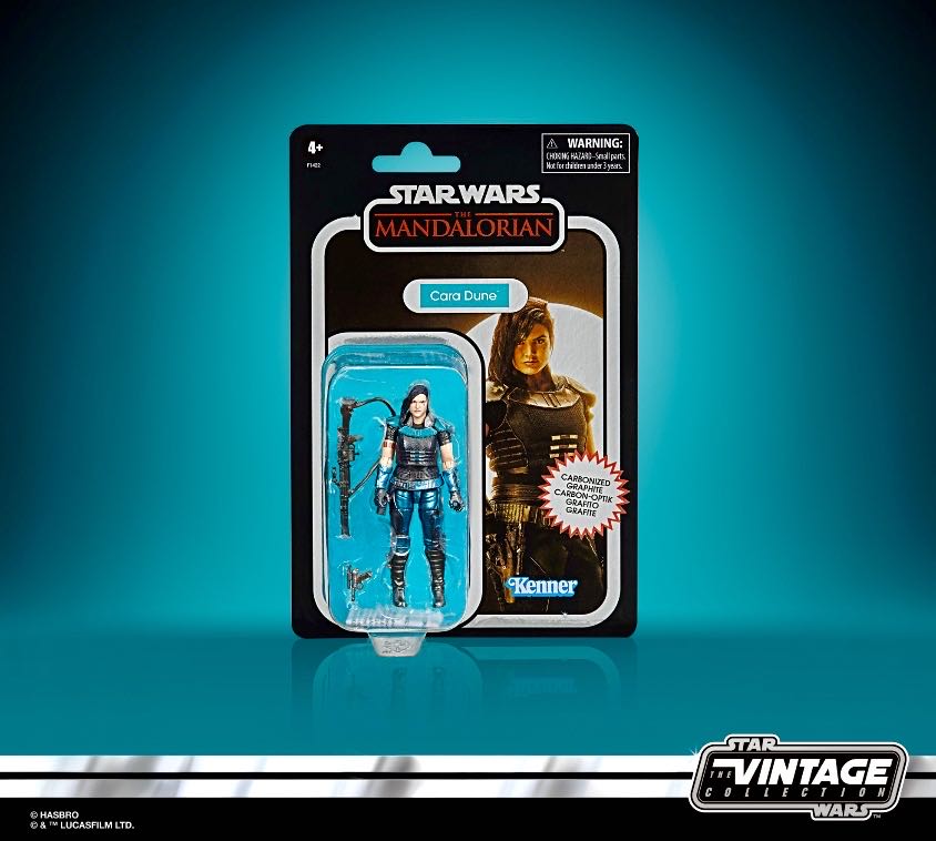 Cara Dune [Carbonized] - Kenner / Hasbro (Star Wars) action figure collectible [Barcode 5010993785612] - Main Image 2