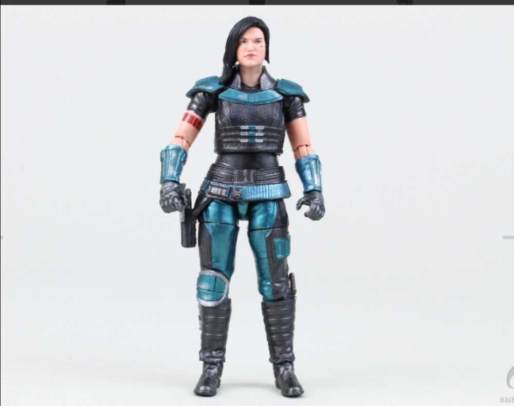 Cara Dune [Carbonized] - Kenner / Hasbro (Star Wars) action figure collectible [Barcode 5010993785612] - Main Image 4