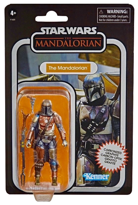 The Mandalorian (Carbonized) - Kenner (Star Wars: The Mandalorian) action figure collectible [Barcode 5010993785520] - Main Image 2