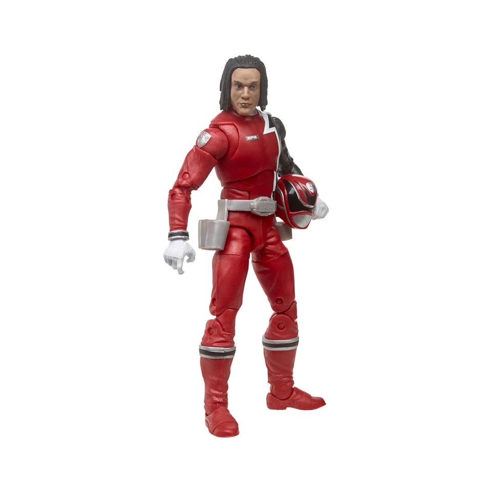 Power Rangers - S.P.D. Red Ranger - Hasbro (Power Rangers Lightning Collection) action figure collectible [Barcode 630509905256] - Main Image 2