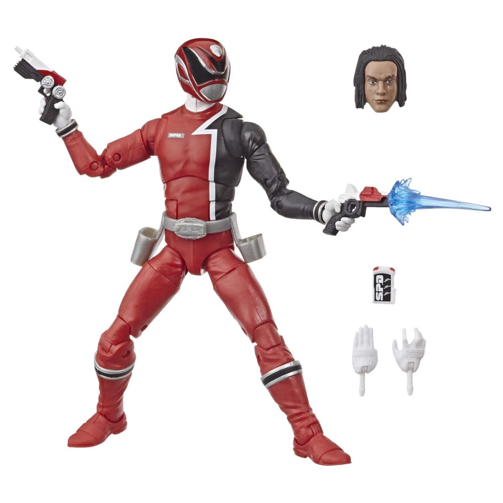 Power Rangers - S.P.D. Red Ranger - Hasbro (Power Rangers Lightning Collection) action figure collectible [Barcode 630509905256] - Main Image 3