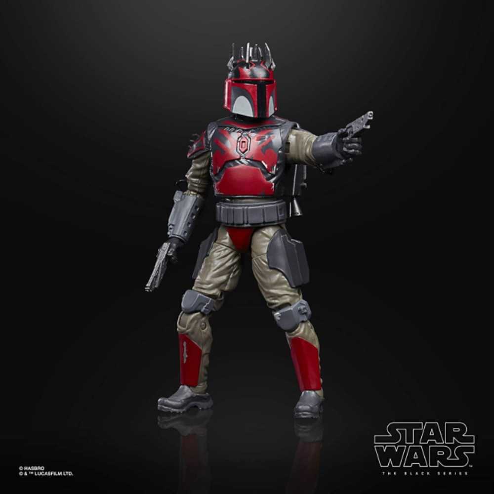 TCW 05 - Mandalorian Super Commando - Hasbro ((2020-) 6” Black Series Galaxy) action figure collectible [Barcode 5010993750115] - Main Image 3