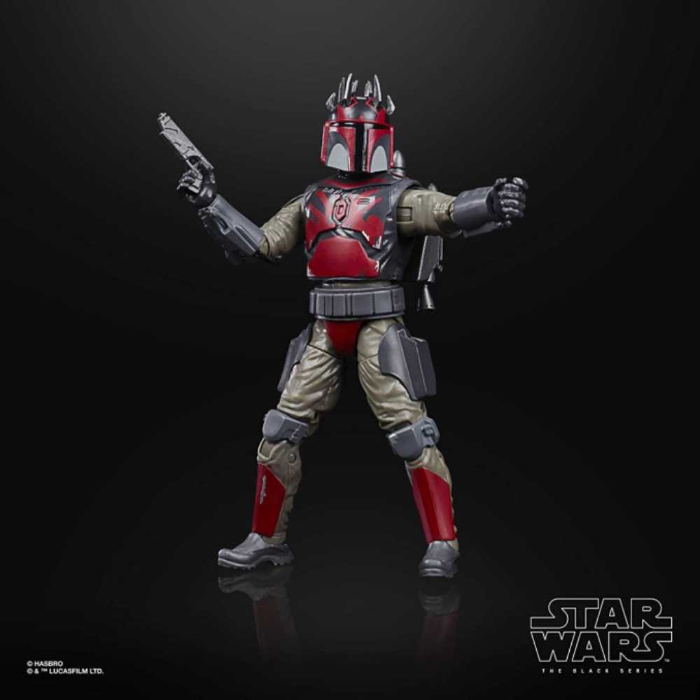TCW 05 - Mandalorian Super Commando - Hasbro ((2020-) 6” Black Series Galaxy) action figure collectible [Barcode 5010993750115] - Main Image 4