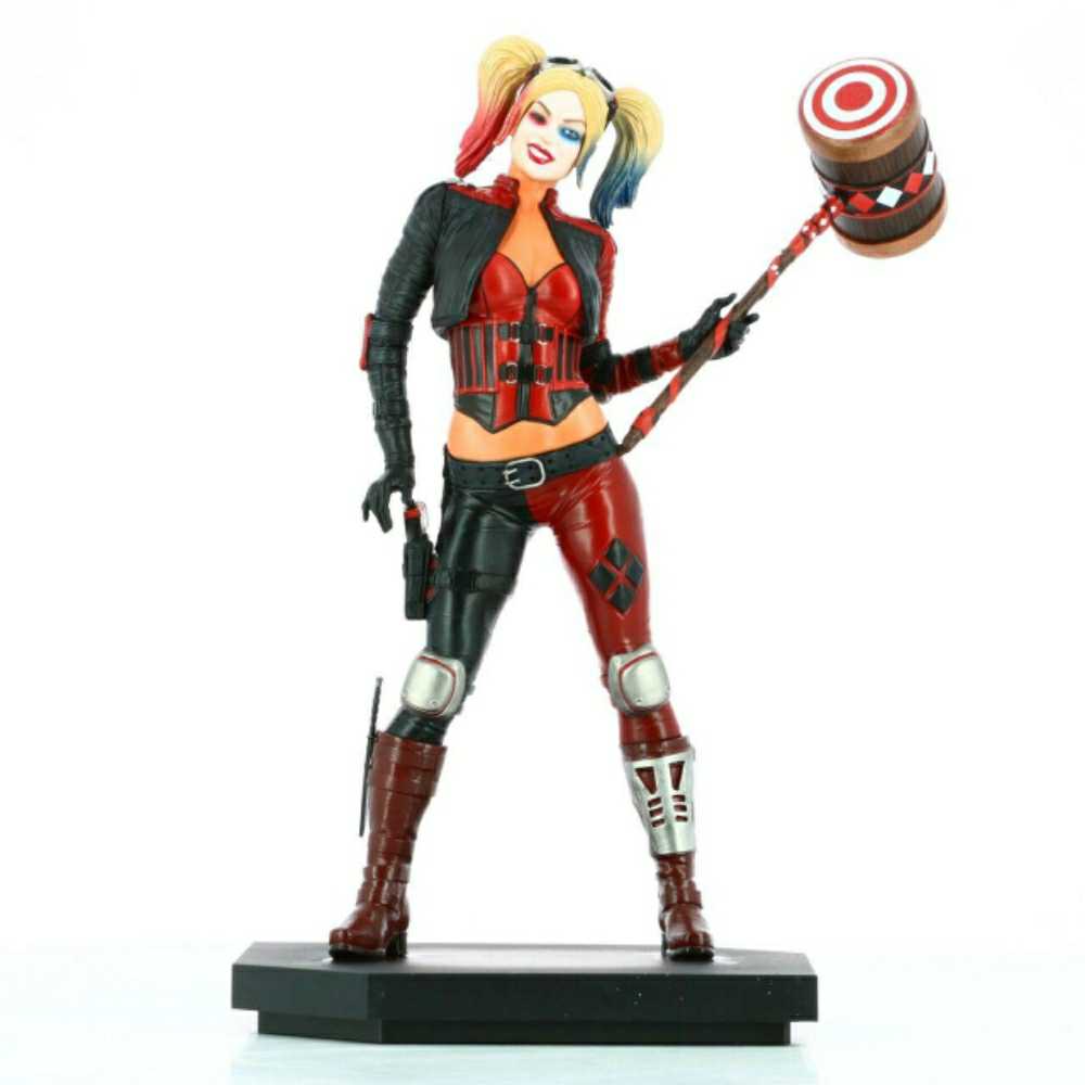 Harley Quinn DC Gallery Injustice 2 Harley Quinn ”Game Stop Exclusive” PVC Figure - Diamond Select Toys (DC Injustice 2) action figure collectible [Barcode 699788830659] - Main Image 3