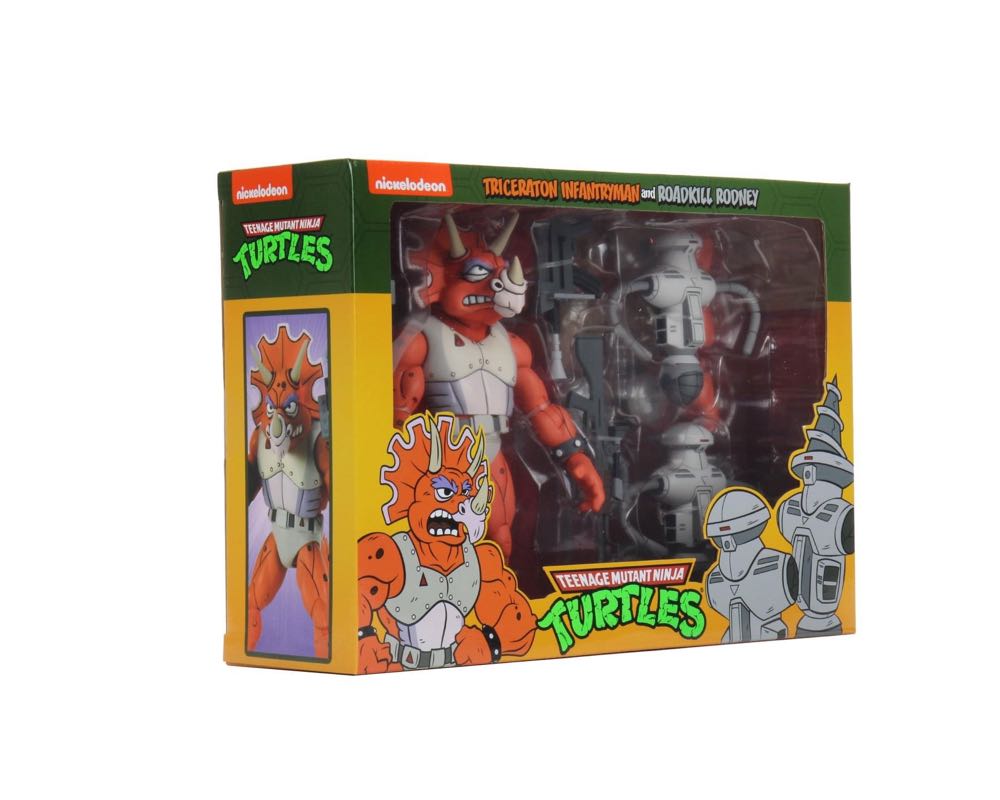 Triceraton Infantryman & Roadkill Rodney - NECA, Inc. (Teenage Mutant Ninja Turtles) action figure collectible - Main Image 3