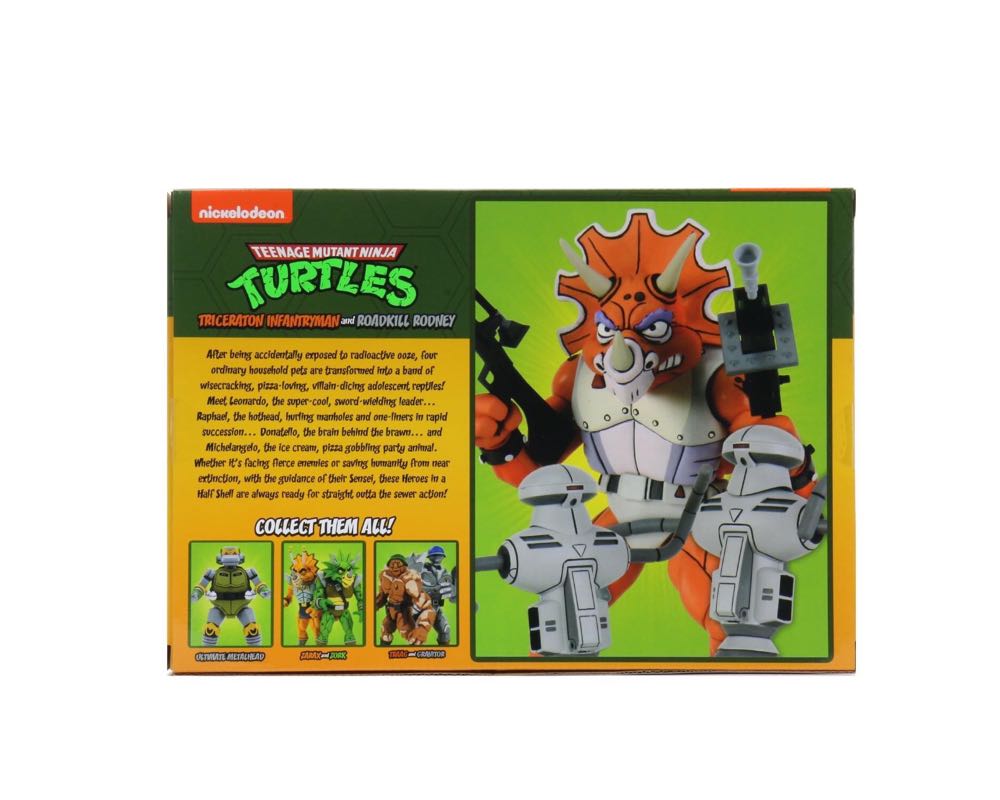 Triceraton Infantryman & Roadkill Rodney - NECA, Inc. (Teenage Mutant Ninja Turtles) action figure collectible - Main Image 4