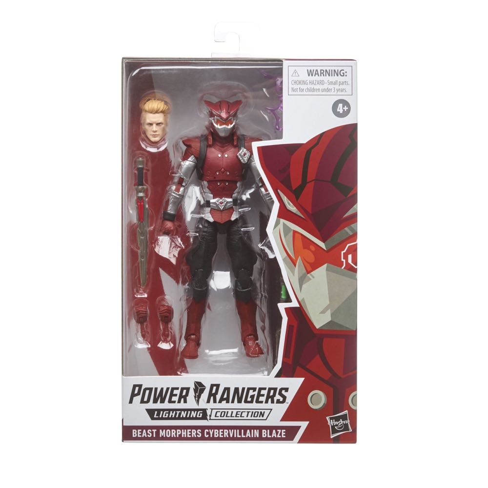 Beast Morphers Cybervillain Blaze - Hasbro (Power Rangers Lightning Collection) action figure collectible [Barcode 630509905263] - Main Image 4
