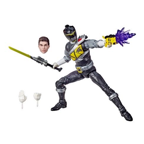 Dino Charge Black Ranger - Hasbro (Power Rangers Lightning Collection) action figure collectible [Barcode 5010993734023] - Main Image 2