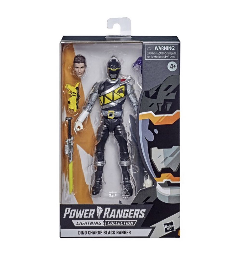 Dino Charge Black Ranger - Hasbro (Power Rangers Lightning Collection) action figure collectible [Barcode 5010993734023] - Main Image 4