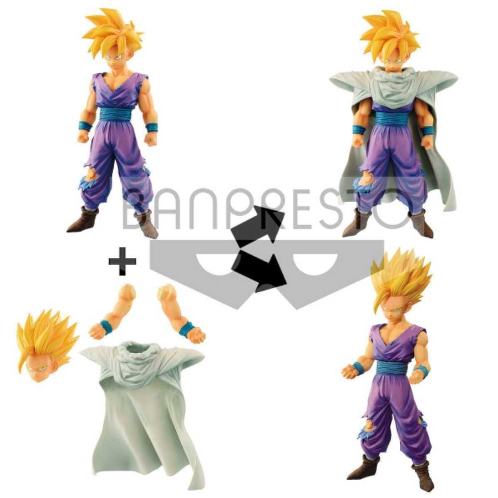 Super Saiyan Son Gohan - Resolution Of Soldiers / Grandista (Dragon Ball Z) action figure collectible [Barcode 3296580824328] - Main Image 4