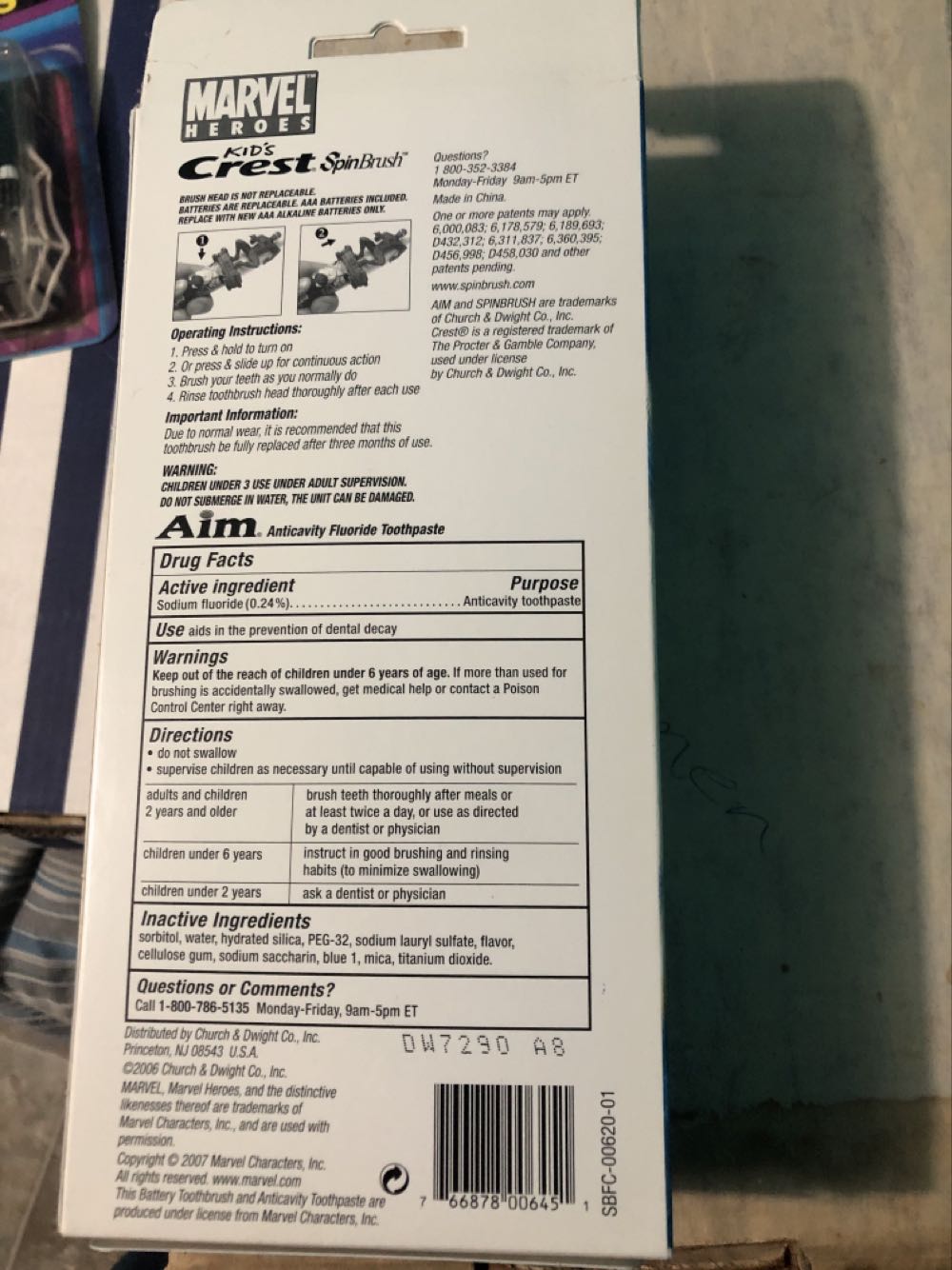 Spider-Man - Aim action figure collectible [Barcode 766878006451] - Main Image 2