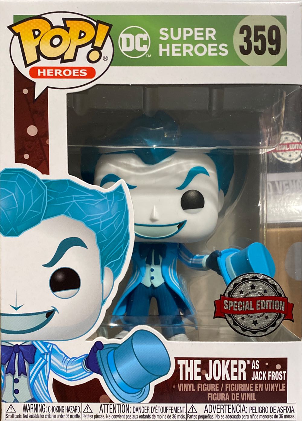 The Joker As Jack Frost - Funko (Funko Pop) action figure collectible [Barcode 889698506557] - Main Image 2