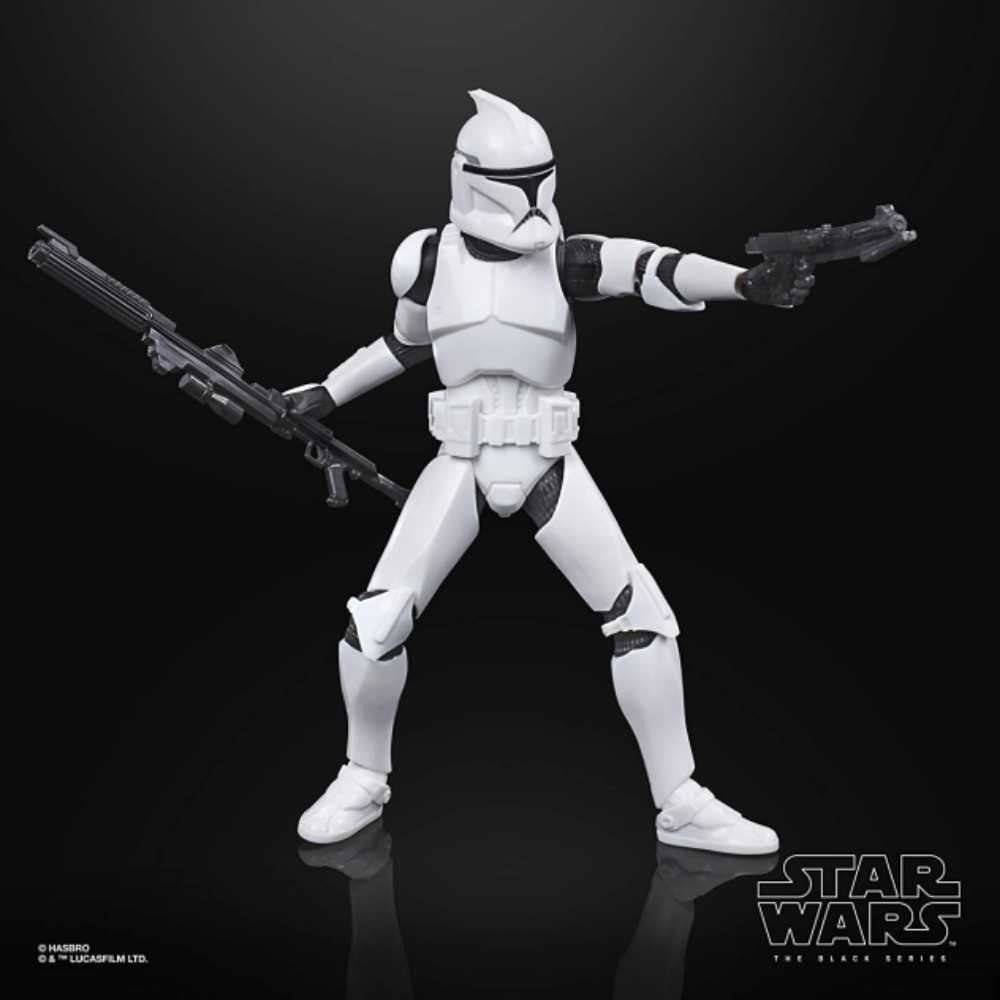 #02 | Clone Trooper (Phase 1) - Hasbro (Star Wars: Black Series Wave 27) action figure collectible [Barcode 5010993754687] - Main Image 4