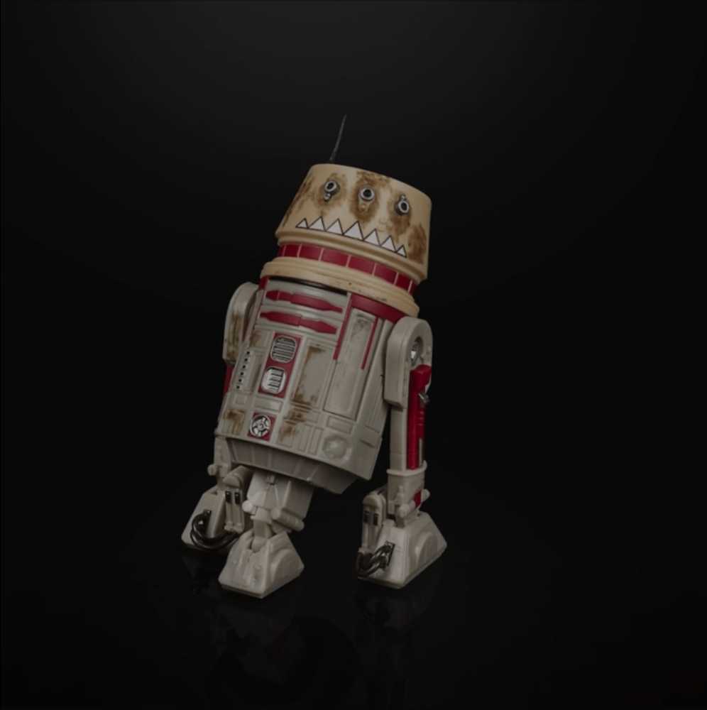 R5-P8 (Galaxy Edge) - Hasbro (Star Wars Black 6”) (Starwars Black 6 inch) action figure collectible [Barcode 5010993773091] - Main Image 4