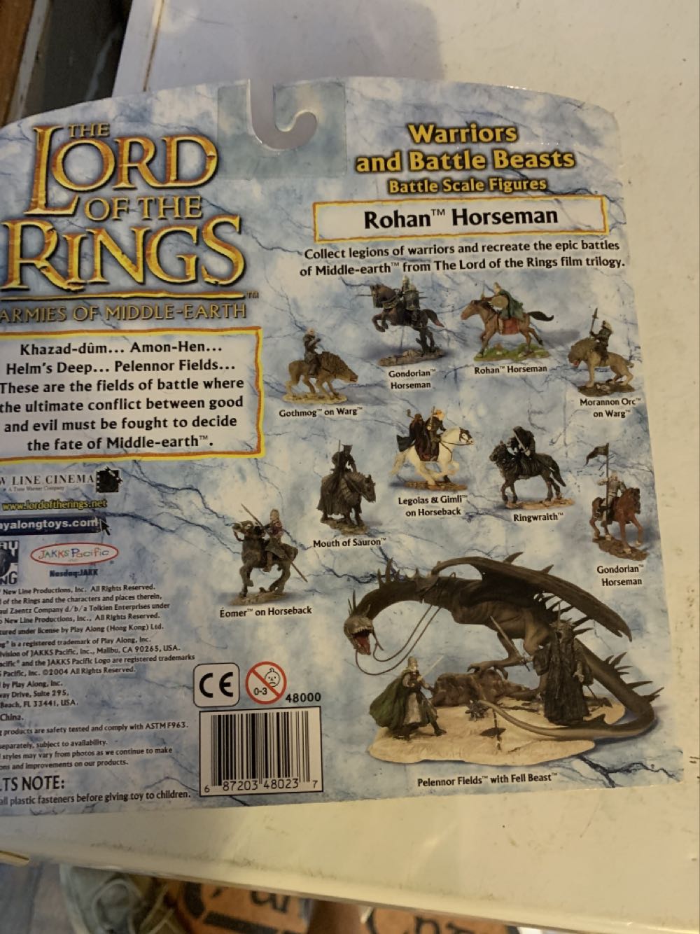 Rohan Horseman  action figure collectible [Barcode 687203480237] - Main Image 2