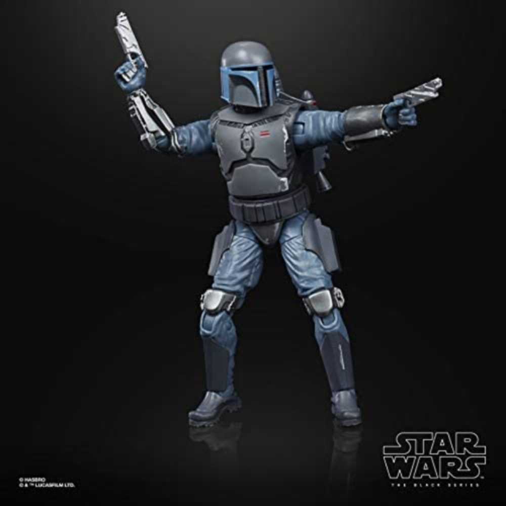 Mandalorian Loyalist - Hasbro (Star Wars Black 6”) (Star Wars The Clone Wars Animated series) action figure collectible [Barcode 5010993750252] - Main Image 4