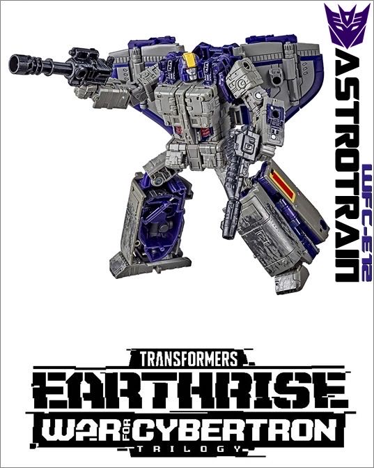 WFC-E12 | Astrotrain - Hasbro (WAR FOR CYBERTRON | Earthrise) action figure collectible - Main Image 3