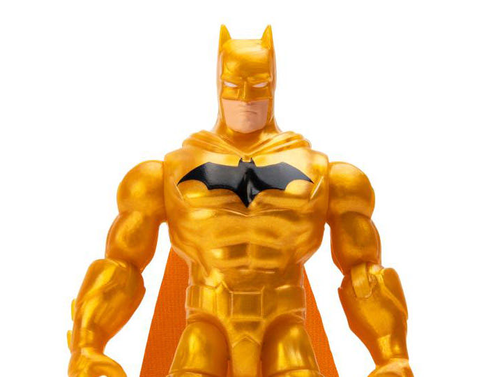 DC Comics Spin Master Batman (Gold) Trade Bait - Spin Master (Batman: The Caped Crusader) action figure collectible [Barcode 778988164914] - Main Image 2