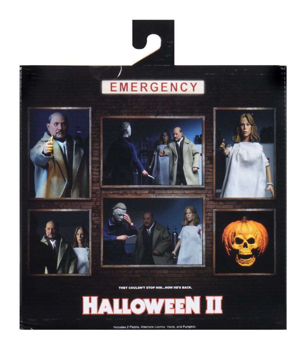 Laurie Strode & Dr. Loomis (Clothed) - Neca/Reel Toys (Halloween II) action figure collectible [Barcode 07517365] - Main Image 4