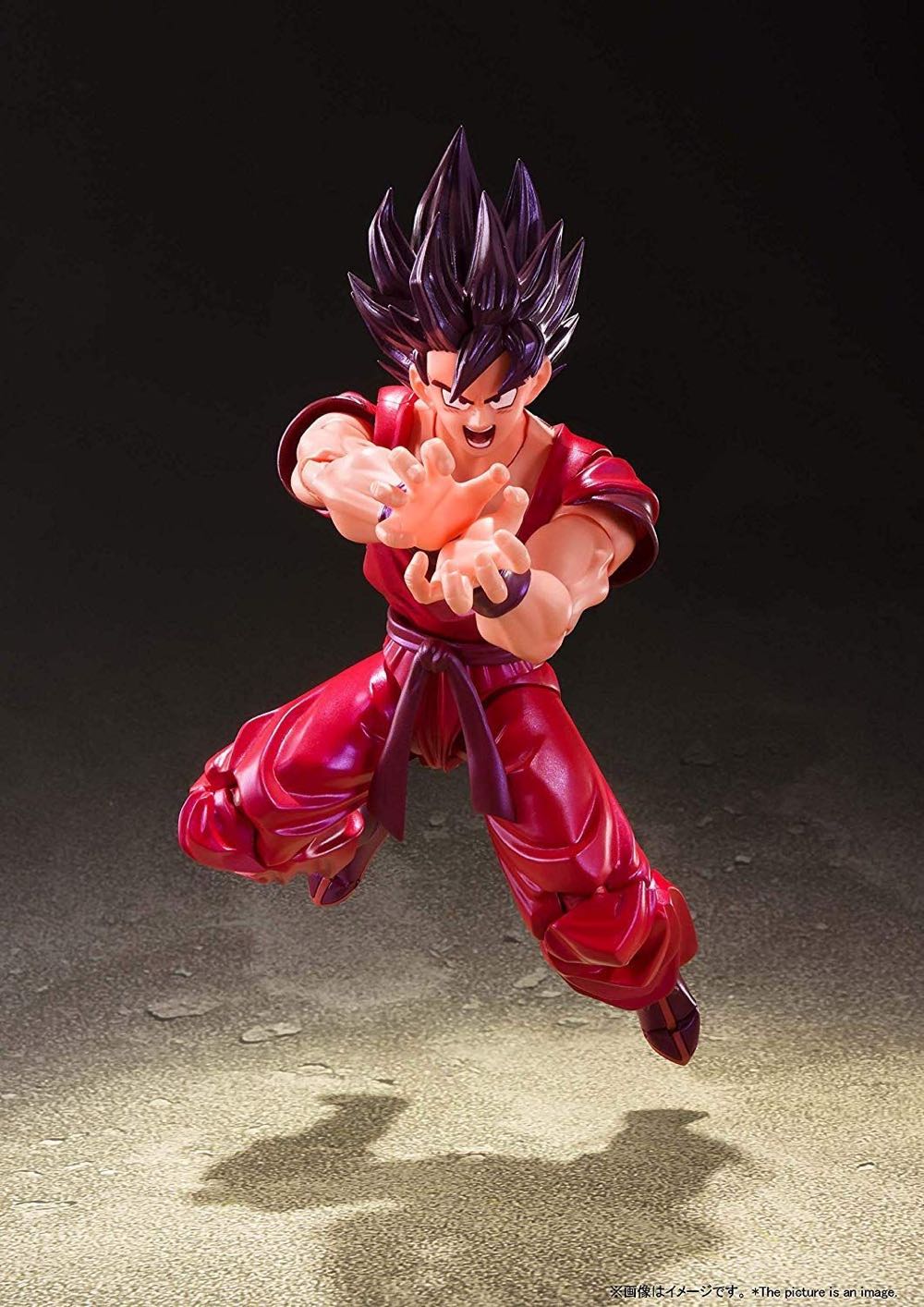 Goku (Kaio-Ken) - Bandai Tamashii Nations (Dragon Ball Z) action figure collectible [Barcode 4573102591821] - Main Image 3