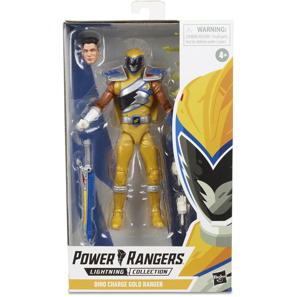 Dino Charge Gold Ranger - Hasbro (Power Rangers Lightning Collection) action figure collectible [Barcode 630509897285] - Main Image 4