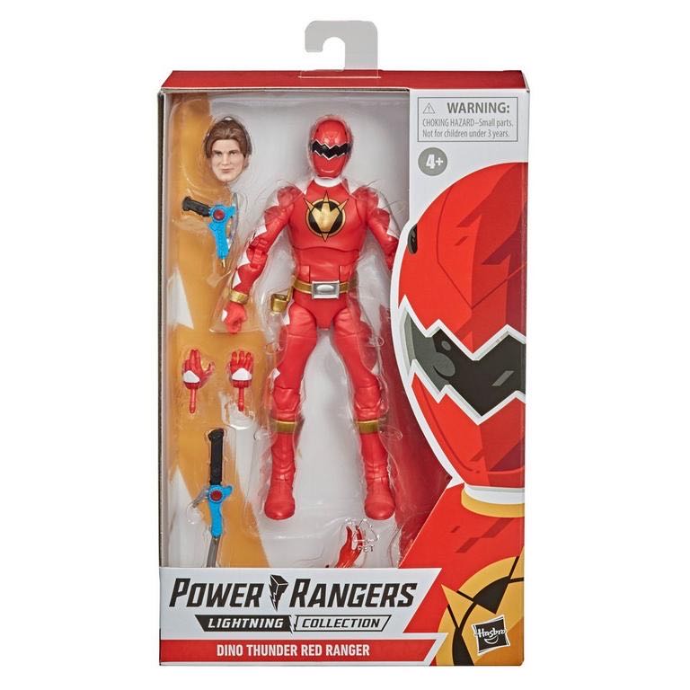 Dino Thunder Red Ranger - Hasbro (Power Rangers Lightning Collection) action figure collectible [Barcode 630509986019] - Main Image 4