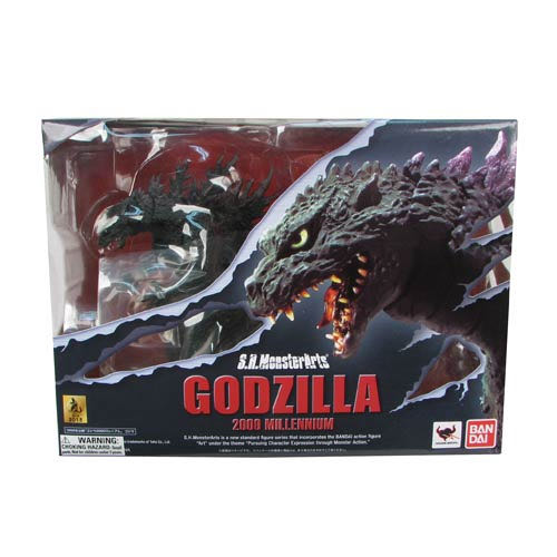 Godzilla 2000 - Tamashi nations (S.H. MonsterArts) action figure collectible [Barcode 4543112828644] - Main Image 4
