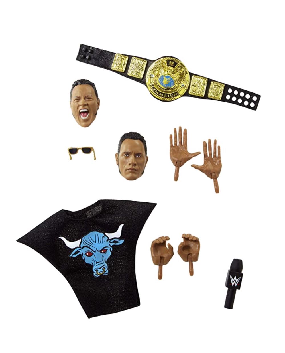 The Rock - Mattel (WWE Ultimate Edition) action figure collectible [Barcode 887961838886] - Main Image 3