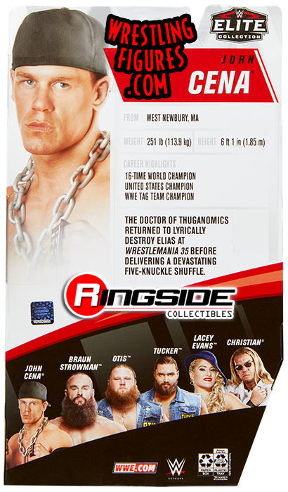 John Cena - Mattel Wwe (WWE Elite Collection 76) action figure collectible - Main Image 4