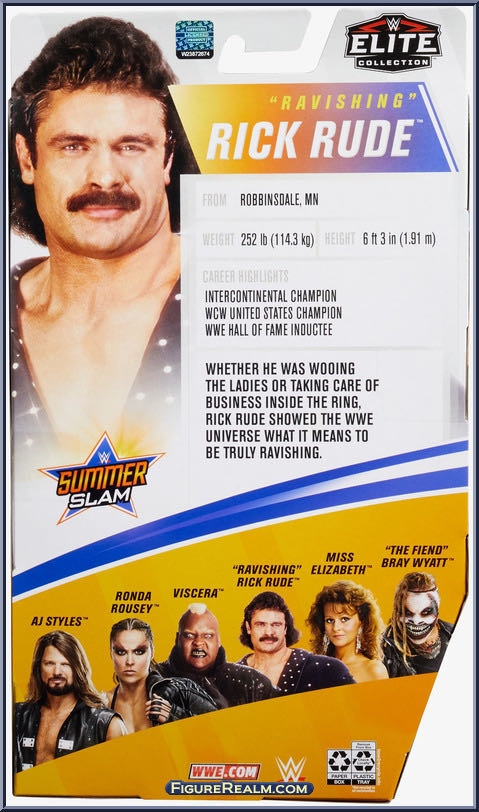 ”Ravishing” Rick Rude - Mattel Wwe (WWE Elite Collection 77) action figure collectible - Main Image 4