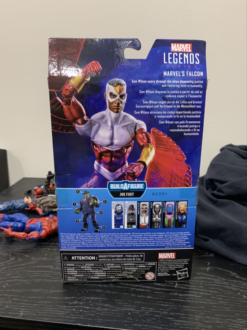 Falcon Marvel Legends - Hasbro (Marvel Legends) (Marvel Legends Joe Fixit BAF) action figure collectible [Barcode 5010993734146] - Main Image 2