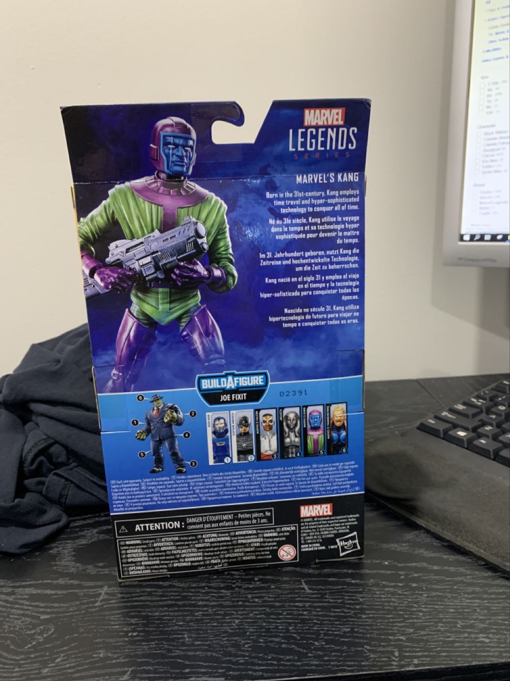 Marvel Legends Kang The Conqueror BAF Joe Fixit - Hasbro (Marvel Legends Joe Fixit BAF) action figure collectible [Barcode 5010993734139] - Main Image 2